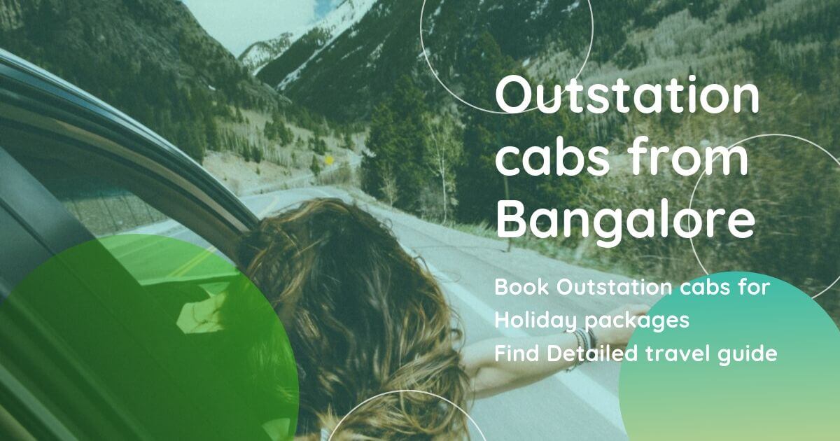 Outstation cabs from Bangalore